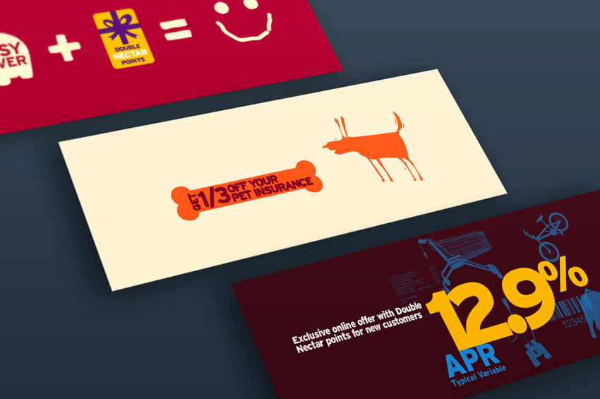 Banner design for Sainsburys