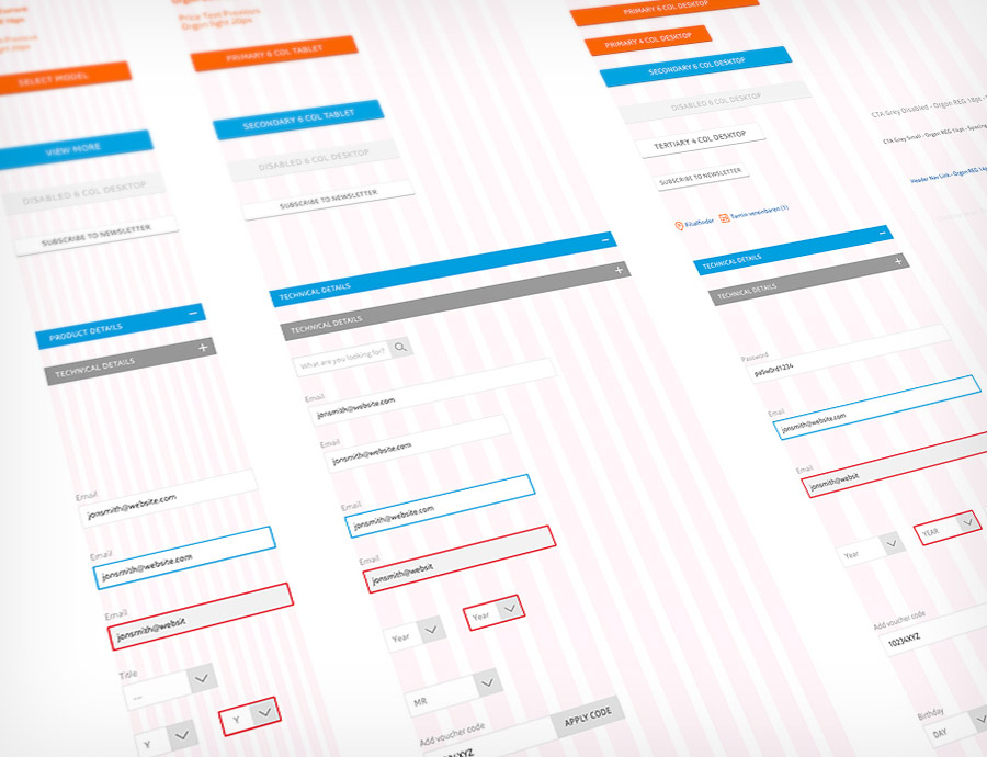 Style guide for Apollo.de opticians