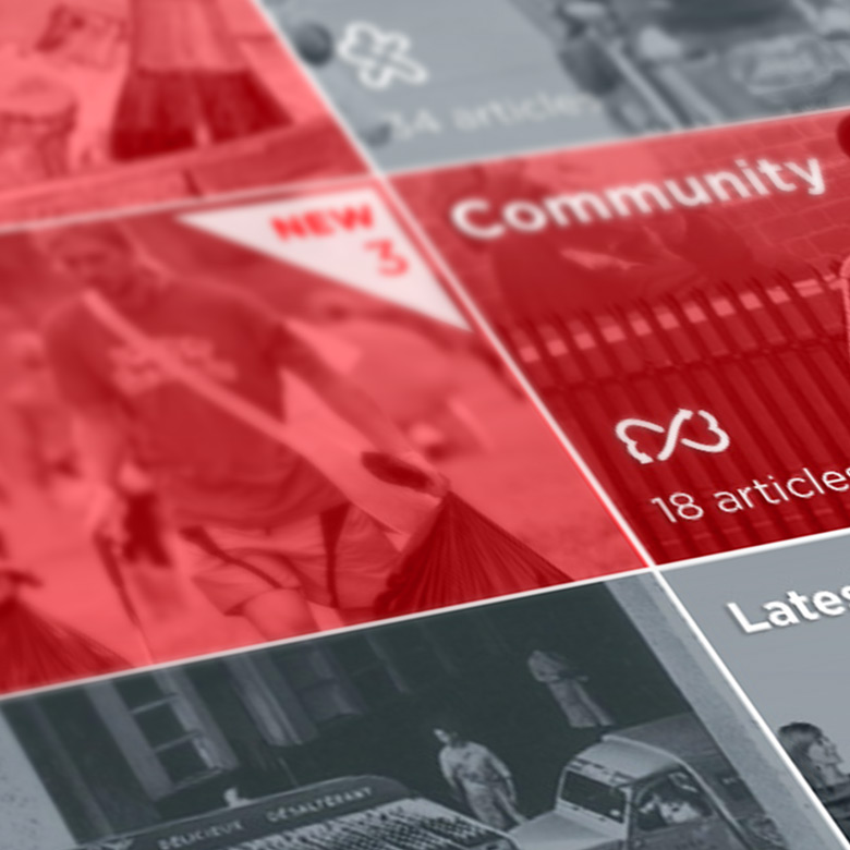 iPad app design for CocaCola Ambassadors