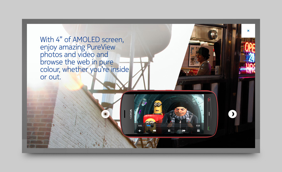 info design for Nokia Pureview
