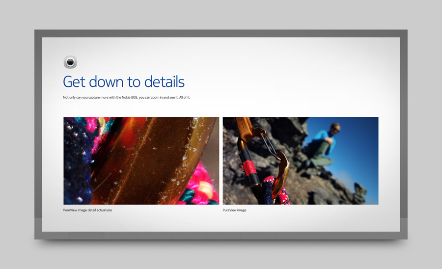 info design for Nokia Pureview