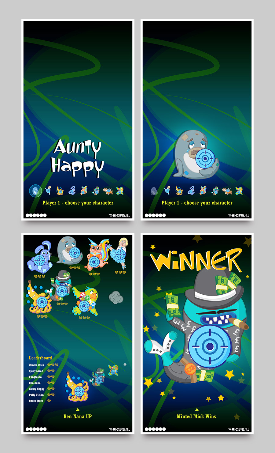 Bounce Wonderball Odd Bod Squad Design