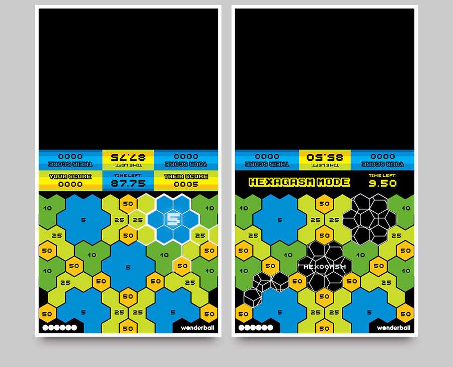 Bounce Wonderball Hexagasm Design